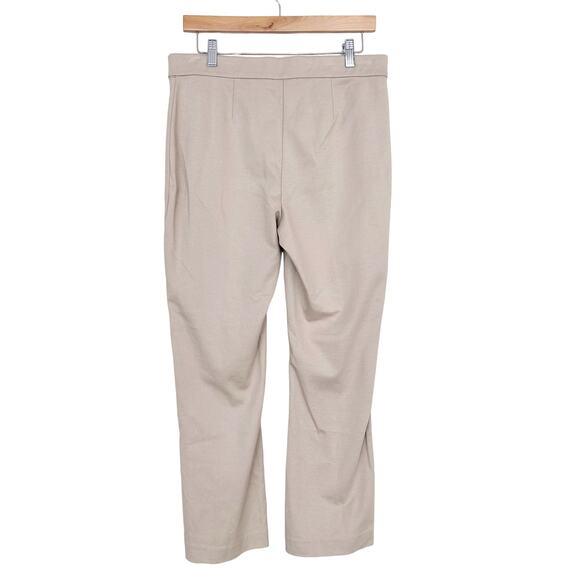 J. Jill Tan Cotton Ponte Pants Sz S - Picture 4 of 5